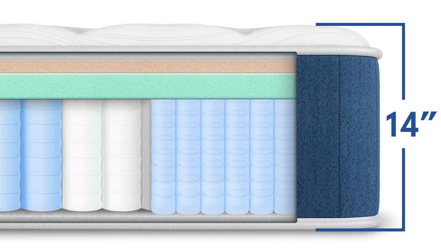 Image of Bear Elite 14" Hybrid Mattress