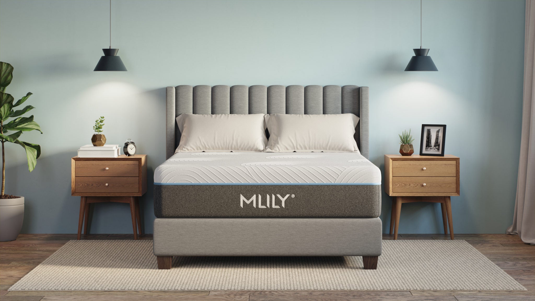 Image of Mlily Fusion Luxe 12.5" Hybrid Mattress