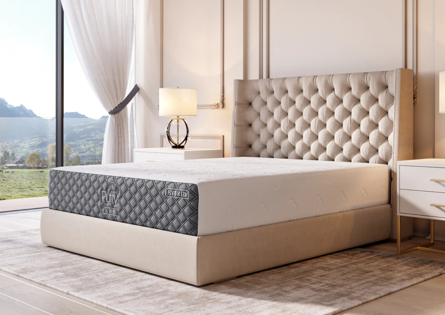 Image of Puffy Lux 14" Hybrid Mattress